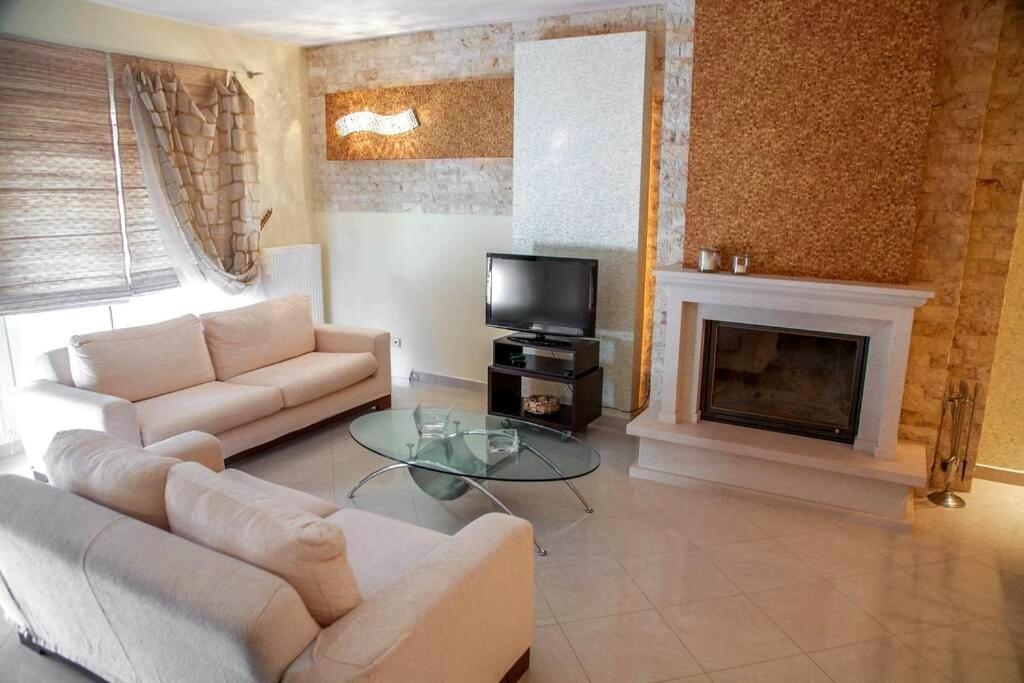 Luxurious West Side Maisonette In Alexandroupolis Villa Exterior foto